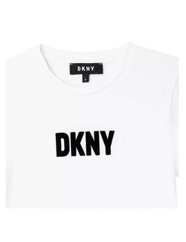 Camiseta M.C blanca DKNY
