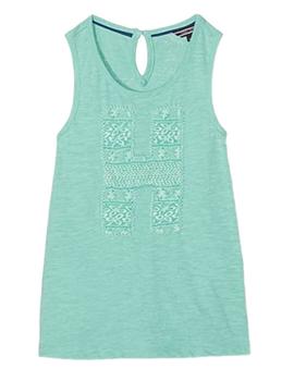 Camiseta Girls H Tanktop Tommy Hilfiger