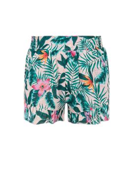 Short Juliette de flores Pepe Jeans