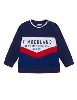 Sudadera azul Timberland