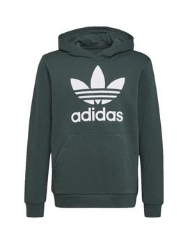 Sudadera Trefoil Verde Adidas