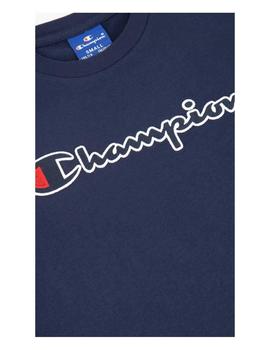 Camiseta Crewneck Navy Champion