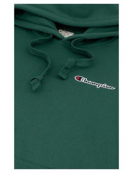 Sudadera Hoodedd Verde Champion