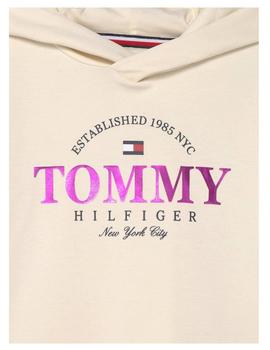 Sudadera Ivory Foil Graphic Tommy Hilfiger