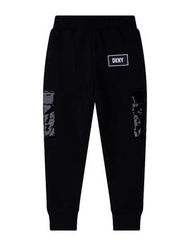 Pantalón Fantasia Negro DKNY