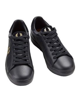 Zapatillas Spencer Tumbled Leather Fred Perry
