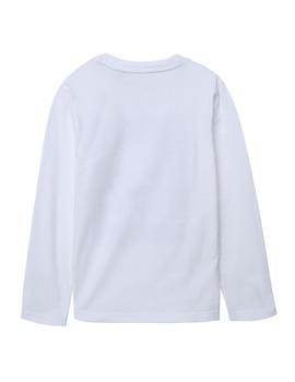 Camiseta manga larga blanca Timberland