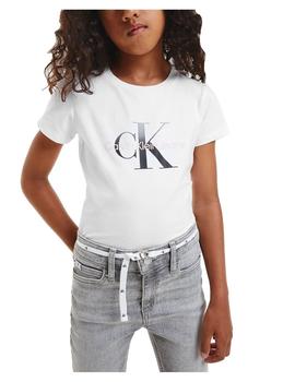 Camiseta White Gradient Monogram Calvin Klein