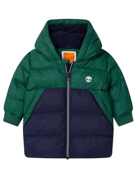 Chaqueta Verde y Azul Timberland