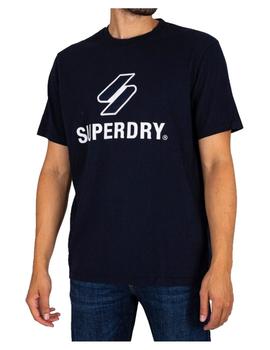 Camiseta Code sl stacked apq Superdry