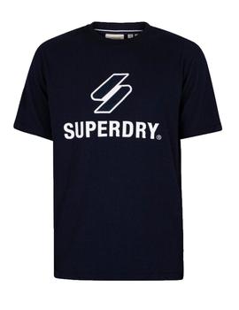 Camiseta Code sl stacked apq Superdry