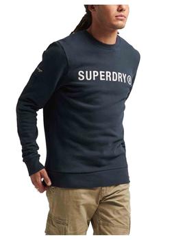 Sudadera Vintage corp logo work Superdry