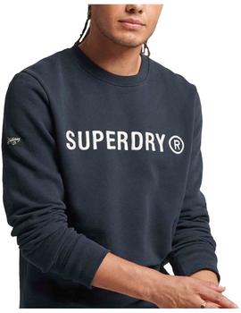 Sudadera Vintage corp logo work Superdry