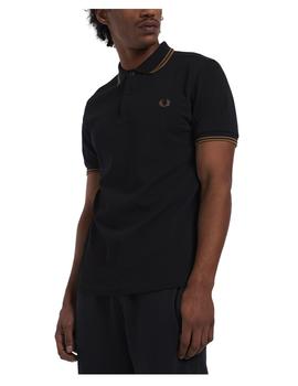 Polo negro Fred Perry