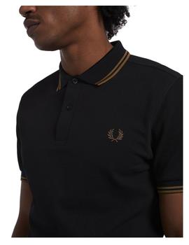 Polo negro Fred Perry