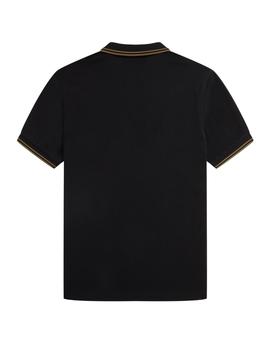 Polo negro Fred Perry