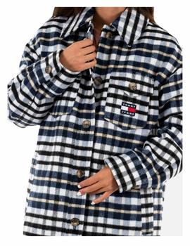 Abrigo tjw check coat Tommy Jeans