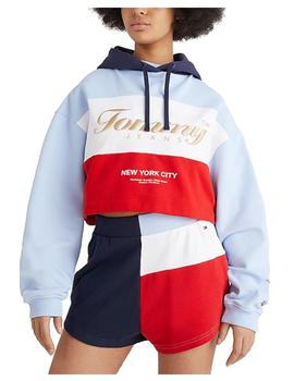 Sudadera crop archive Tommy Jeans