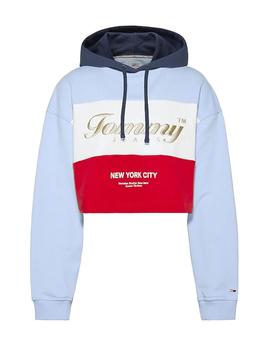 Sudadera crop archive Tommy Jeans