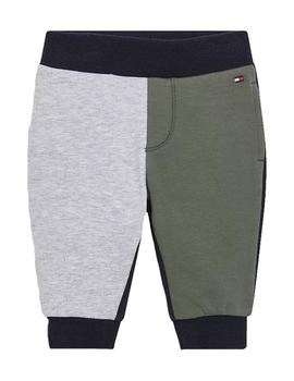 Pantalón Green Logo Colorblock Tommy Hilfiger