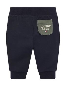 Pantalón Green Logo Colorblock Tommy Hilfiger