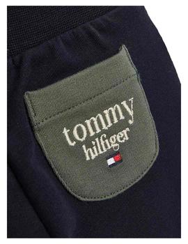 Pantalón Green Logo Colorblock Tommy Hilfiger