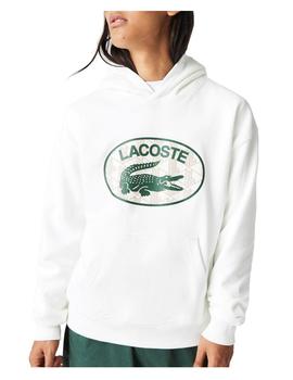 Sudadera Blanca Lacoste