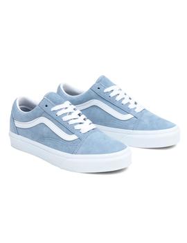 Zapatillas Old Skool Pigt Suede Ashley Blue Vans