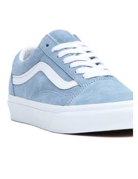 Zapatillas Old Skool Pigt Suede Ashley Blue Vans