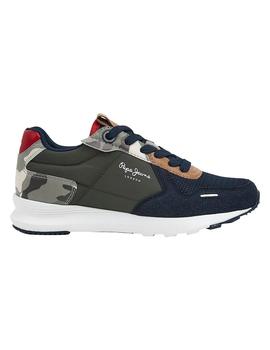 Zapatilla York Camo Pepe Jeans