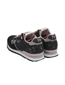 Zapatilla Britt G Star Black Pepe Jeans