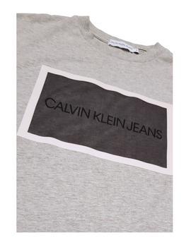 Camiseta de malla con logo Calvin Klein