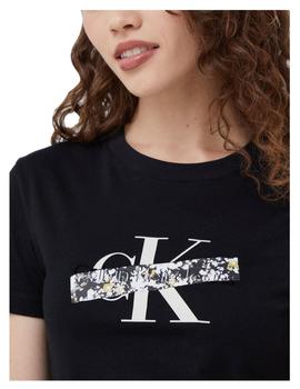Camiseta Florals Monologo Sli Calvin Klein