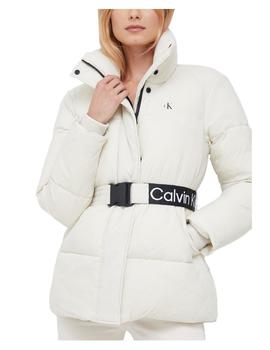 Chaqueta logo belt waisted Calvin Klein