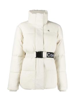 Chaqueta logo belt waisted Calvin Klein