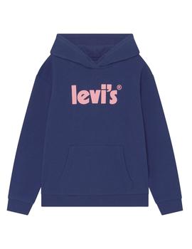 Sudadera Hoodie azul Levis