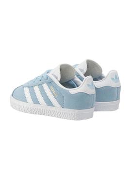 Zapatilla Gazelle I Azul Celeste Adidas