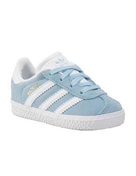 Zapatilla Gazelle I Azul Celeste Adidas