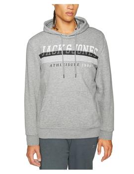 Sudadera Jjiron gris Hood Jack&Jones