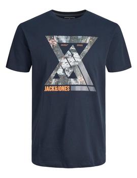 Camiseta Club Tee Sky Captain Jack&Jones