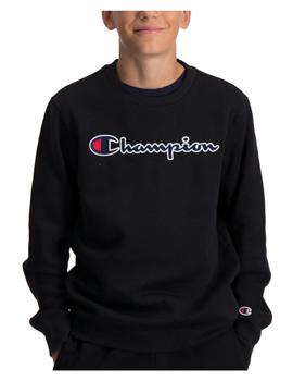 Sudadera Crewneck Negra Champion