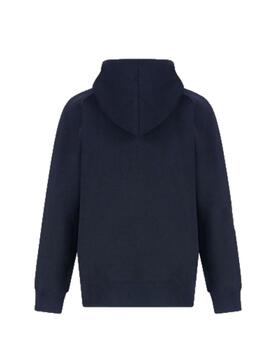 Sudadera Hooded Full Azul Champion