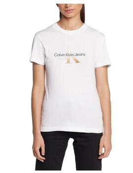 Camiseta Gradient Monologo Calvin Klein