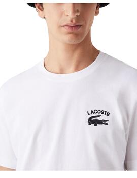 Camiseta logo bordado Lacoste