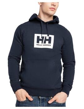 Sudadera Helly Hansen Logo Crew azul para hombre