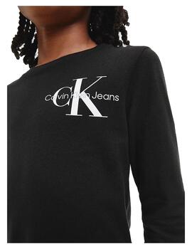 Camiseta Chest Black Calvin Klein