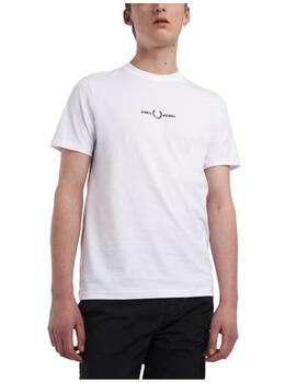 Camiseta embroirered Fred Perry