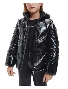 Chaqueta Cuts Seams Quilted Shiny Calvin klein