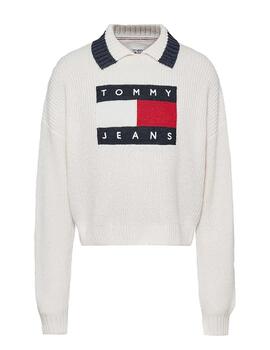 Jersey Flag Collar Tommy Jeans