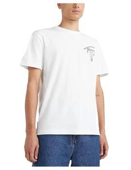 Camiseta classic logo blanca Tommy Jeans